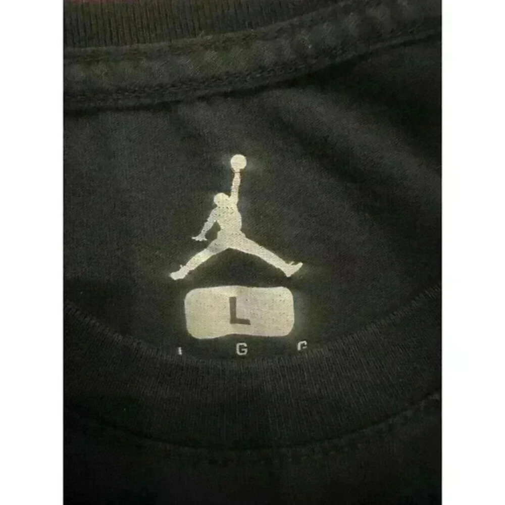 Nike Air Jordan Goat Basketball T Shirt- Size Large Carolina Blue - Picture 4 of 4